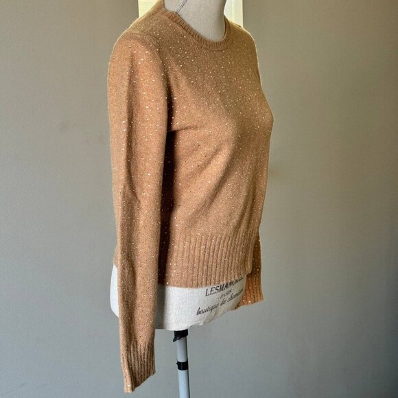 J. CREW Rhinestone Wool-Blend Trendy Color Sweater - Size Small - Picture 3 of 7